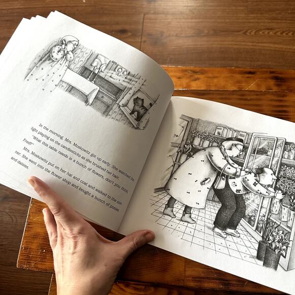 PJ Library Mrs. Moskowitz And The Sabbath Candles Jewish Paperback Book - Picture 7 of 11